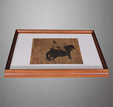 延长书画装裱配框服务案例